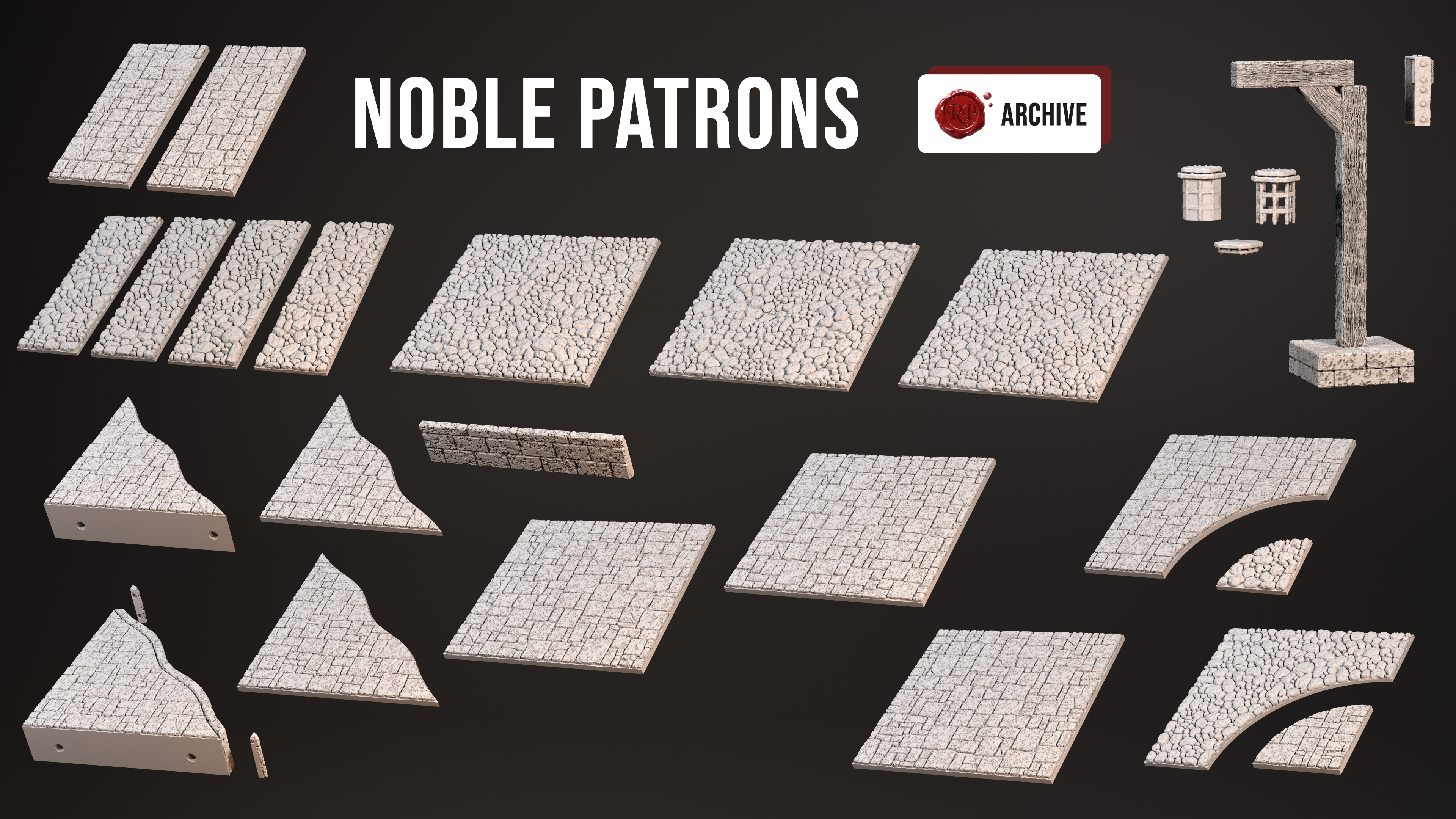 24-04 City Tiles - part 2 - noble patrons
